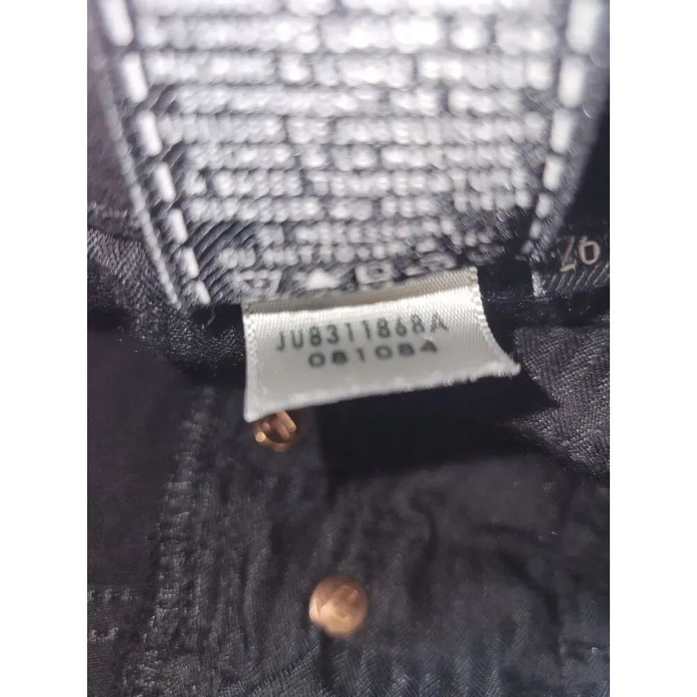 7 For All Mankind Black ankle gwenevere Denim Jeans Womens 26‎ - Picture 5 of 9